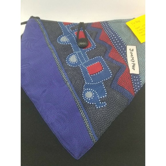 OOAK Desert Designs Handcrafted Tie Bag Purse Jimmy Pike Tie Pendleton Grimm - Picture 2 of 10